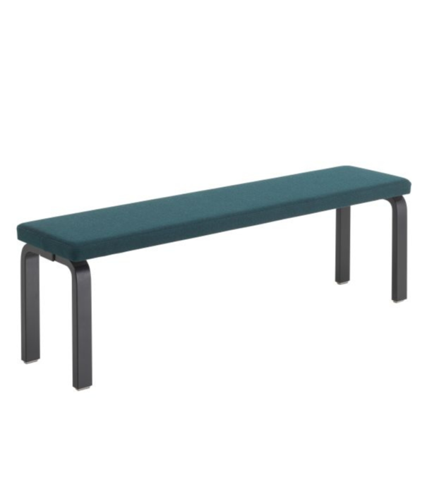 Artek  Artek - 168B Aalto Bench birch, seat fabric Volo