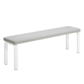 Artek - 168B Aalto Bench birch, seat leather