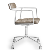 Vipp 453 Swivel Stoel met wielen, varianten