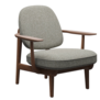 Fritz Hansen - Fred JH97 lounge chair variants