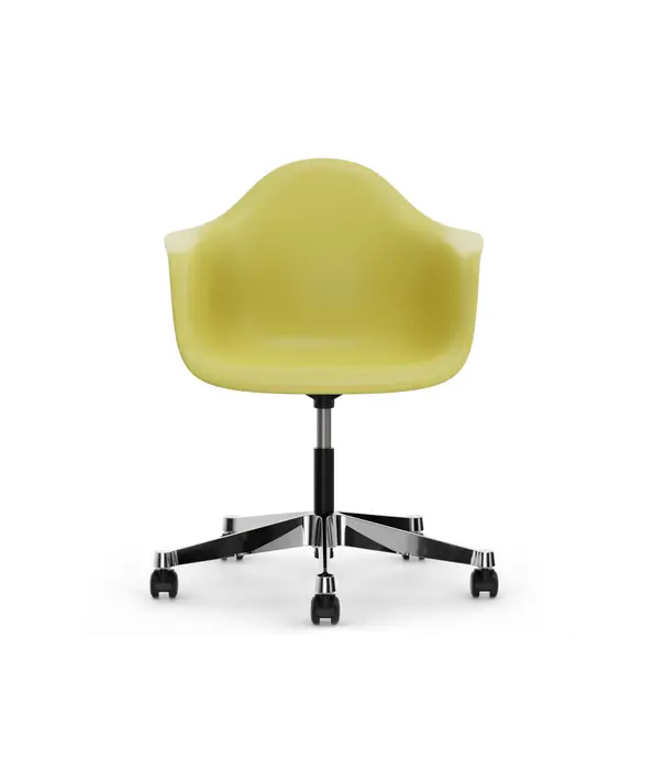 Vitra  Vitra - Eames PACC RE Plastic Armchair chrome with black castors