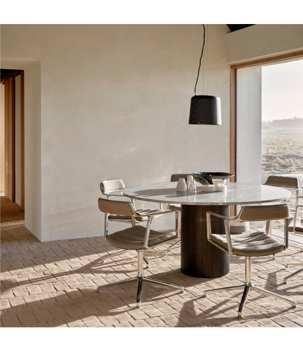 Vipp  Vipp 453 Swivel Stoel met wielen, varianten