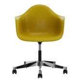 Vitra - Eames PACC RE Plastic Armchair chrome with black castors
