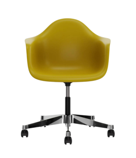 Vitra - Eames Plastic Armchair RE PACC, with castors