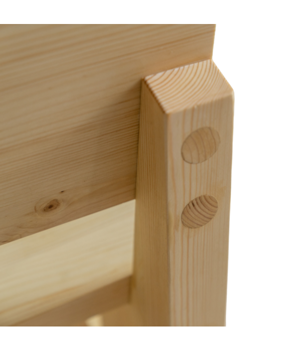Vaarnii 001 Bar Stool Low, natural pine