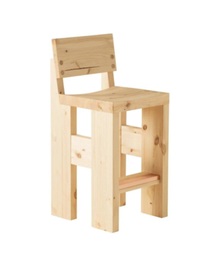 001 Bar Stool Low 65cm