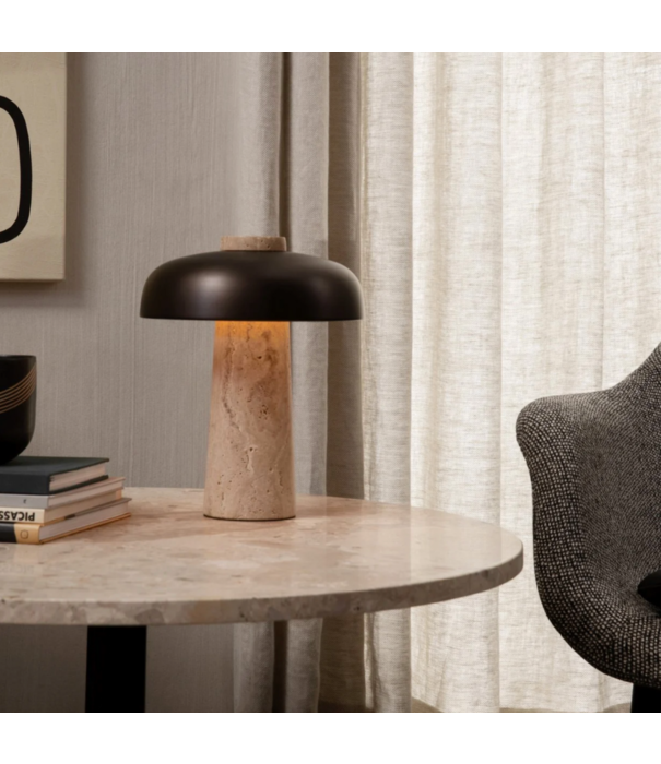 Audo Audo Copenhagen Reverse table lamp bronzed brass