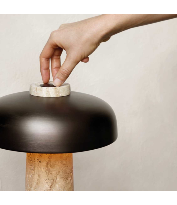 Audo Audo Copenhagen Reverse table lamp bronzed brass