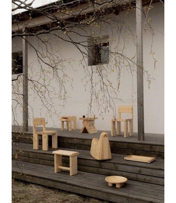 Vaarnii Vaarnii 002 Ast Stool solid pine