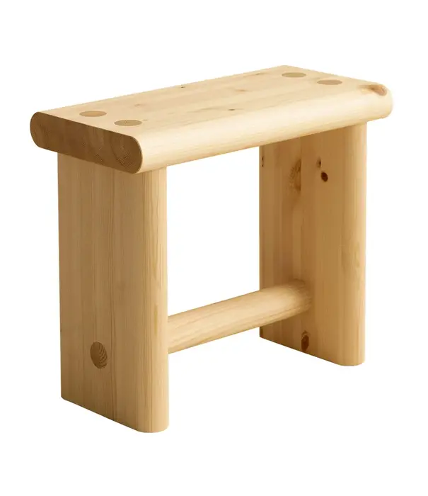 Vaarnii 002 Ast Stool solid natural pine