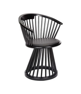 Tom Dixon - Fan Dining Chair black