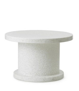 Bit Coffee Table white  Ø75