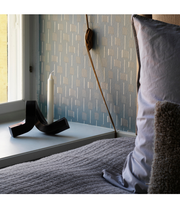 Normann Copenhagen  Normann Copenhagen Crooked Kandelaar One Aluminium