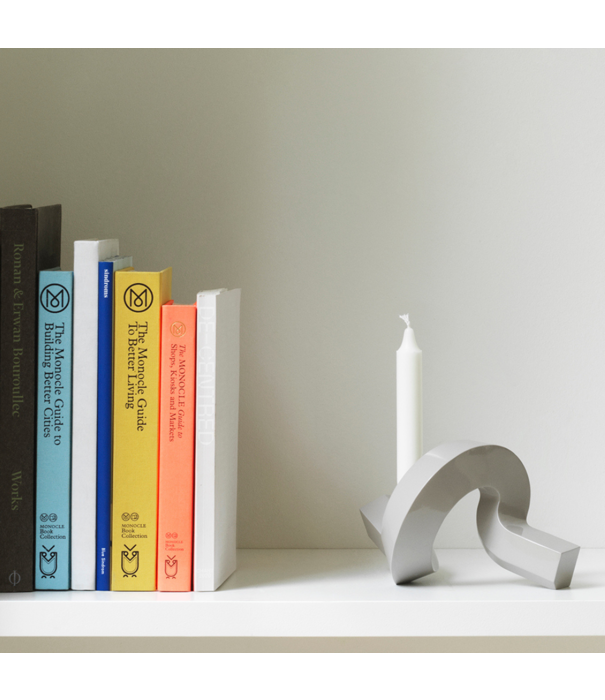 Normann Copenhagen  Crooked Candlestick One Aluminium