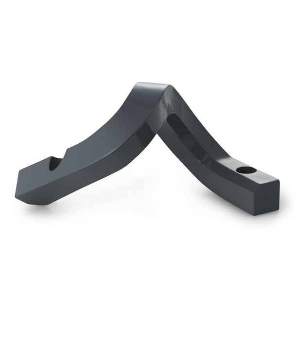 Normann Copenhagen   Crooked Candlestick Two Aluminium