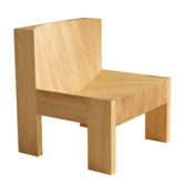 Vaarnii 005 lounge chair massief grenen