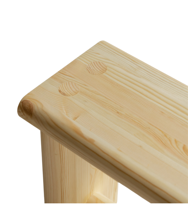 Vaarnii 002 Ast Stool solid natural pine