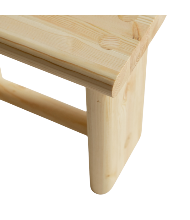 Vaarnii 002 Ast Stool solid natural pine
