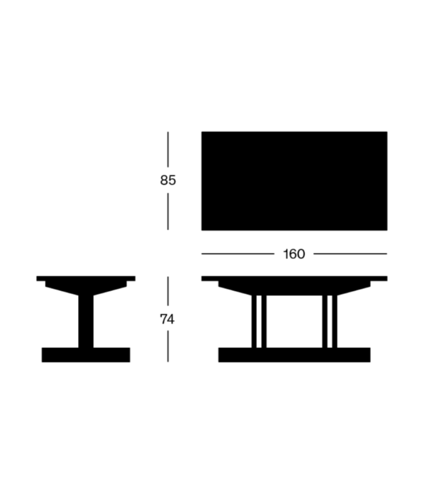 Vaarnii Vaarnii 001 Dining Table Rectangular solid pine