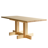 Vaarnii 001 Dining Table Rectangular solid pine