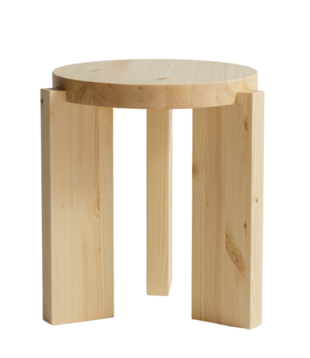 001 Kruk naturel grenen