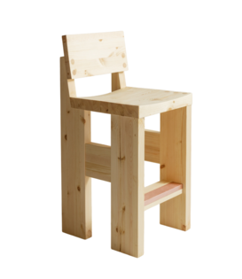 001 Barkruk Hoog 75cm