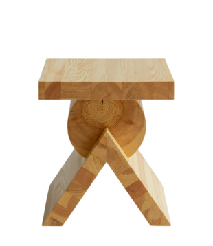 Vaarnii 006 AA Side Table natural pine