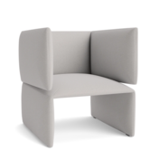 Normann Copenhagen - Fold Lounge Chair fabric Steelcut Trio