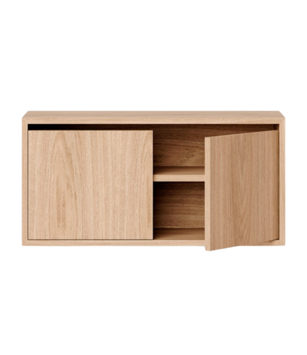 New Works  New Works Shelf Collection, Wandkast Low met deuren