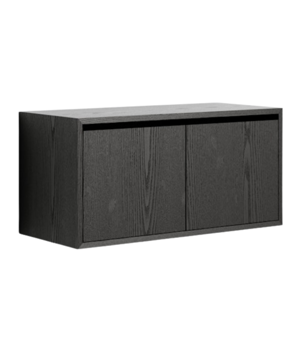 New Works  New Works Shelf Collection, Wall Cabinet Low with doors