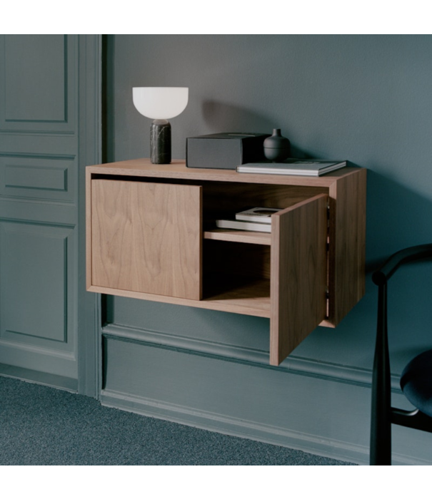 New Works  New Works Shelf Collection, Wall Cabinet Low with doors