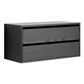 New Works Shelf Collection, Wall Cabinet Low with 2 drawers