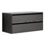 New Works Shelf Collection, Wall Cabinet Low with 2 drawers