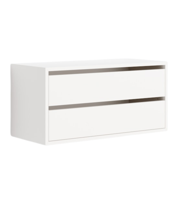 New Works  New Works Shelf Collection, Wandkast Low met 2 lades