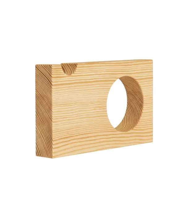 Vaarnii Vaarnii - 010 Circle Horizontal wall hook, pine