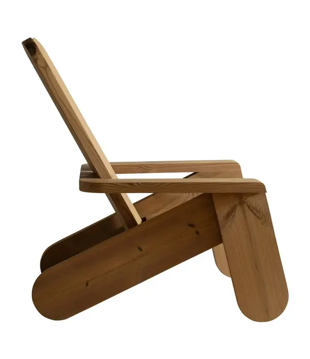 Vaarnii 015 Peace Outdoor lounge stoel massief grenen