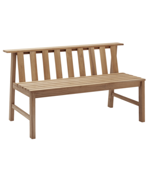 Fritz Hansen Plank Outdoor Bench teak