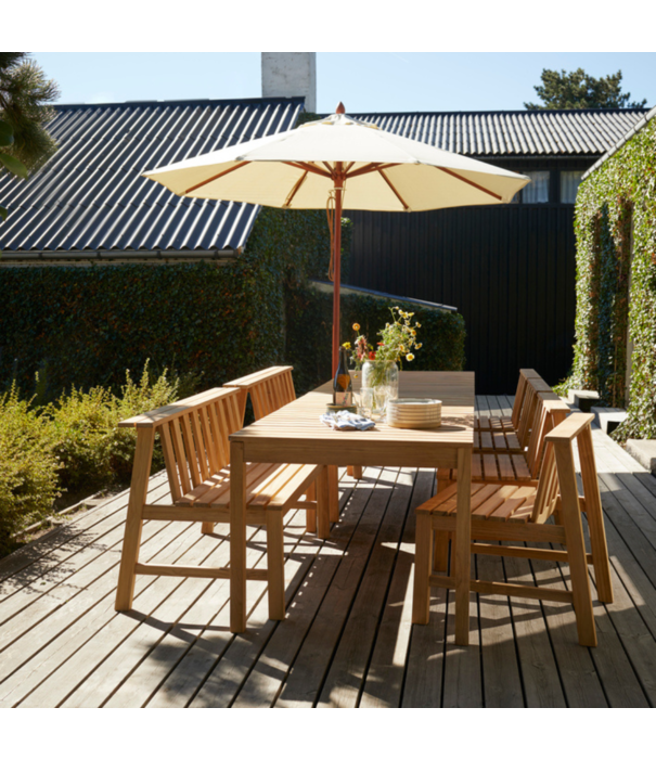 Fritz Hansen Fritz Hansen Plank Outdoor Table teak