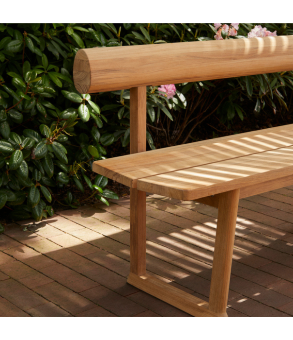 Fritz Hansen Fritz Hansen Banco Tuinbank teakhout