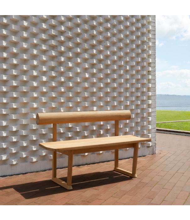 Fritz Hansen Fritz Hansen Banco Tuinbank teakhout