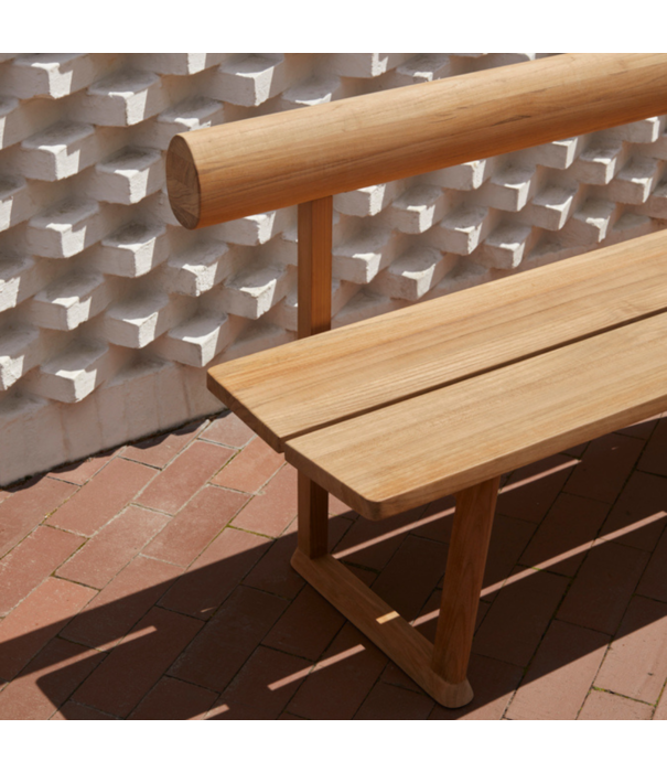 Fritz Hansen Banco Outdoor Bench teak