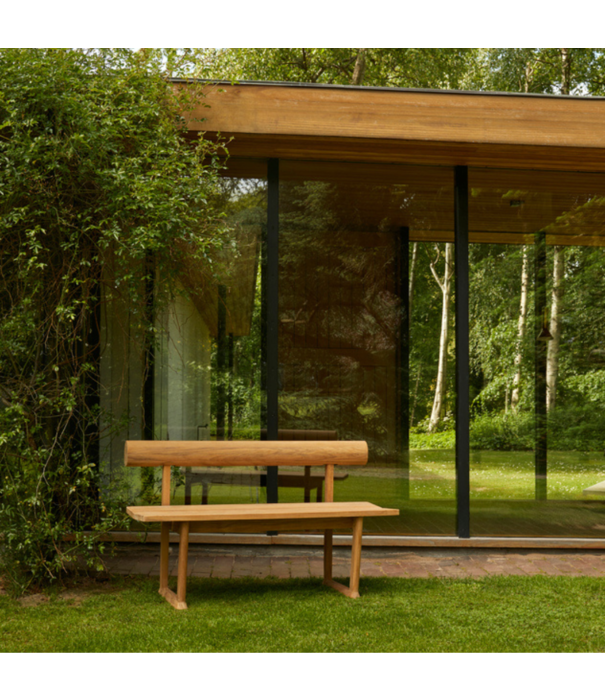Fritz Hansen Banco Tuinbank teakhout