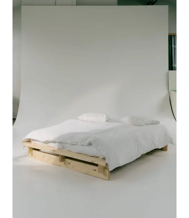 Vaarnii Vaarnii 017 Aamu Bedframe 180, naturel grenen