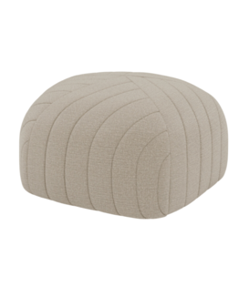 Five Pouf large, fabric Clay