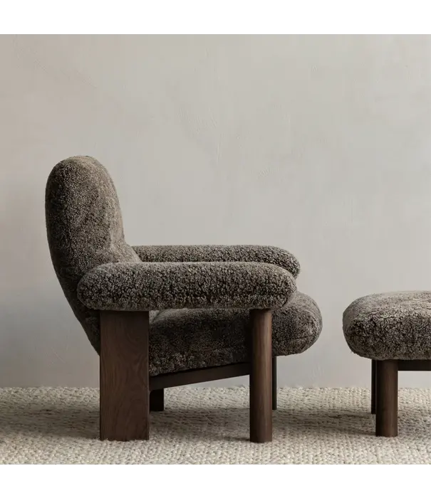 Audo Audo - Brasilia Lounge Chair, Sheepskin