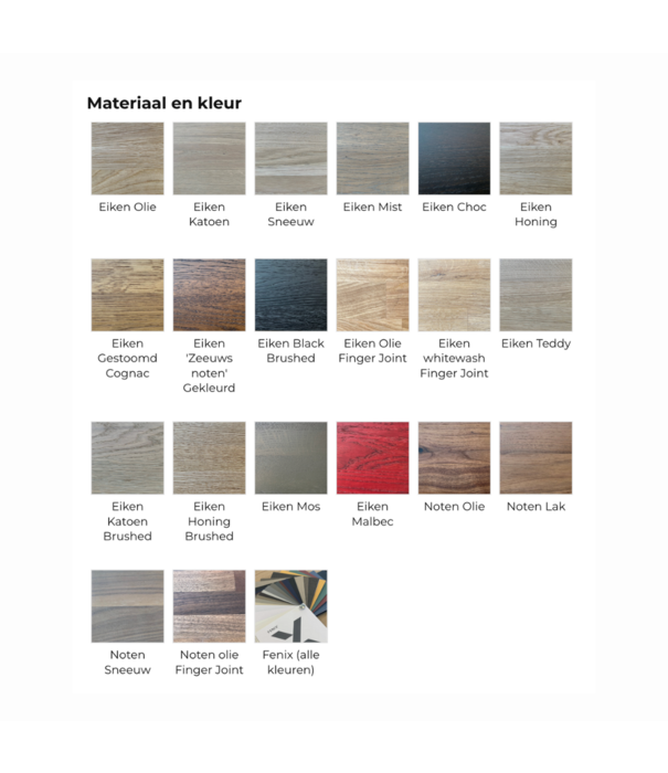 Seuren Tafels Seuren Tafels Pitcher Eettafel massief eiken