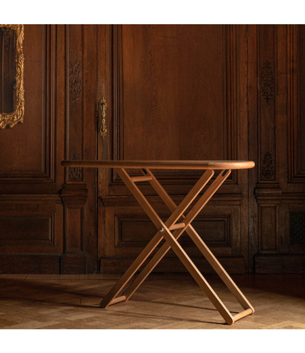 Design House Stockholm  Cinderella side table/folding ironing board / oak