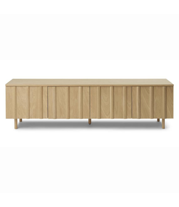 Normann Copenhagen  Rib Dressoir Low, naturel eiken