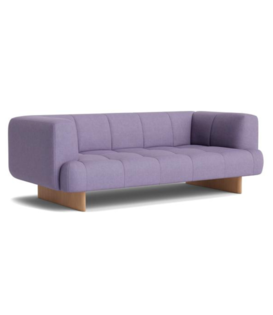 Quilton Lift 2 seater Sofa, wood base