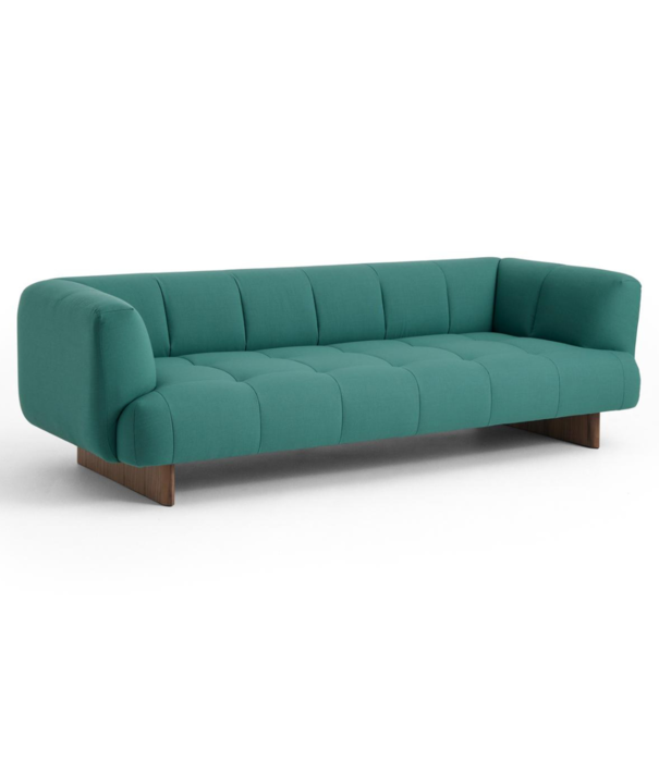 Hay  Hay Quilton Lift 3 seater Sofa, wood base / variants